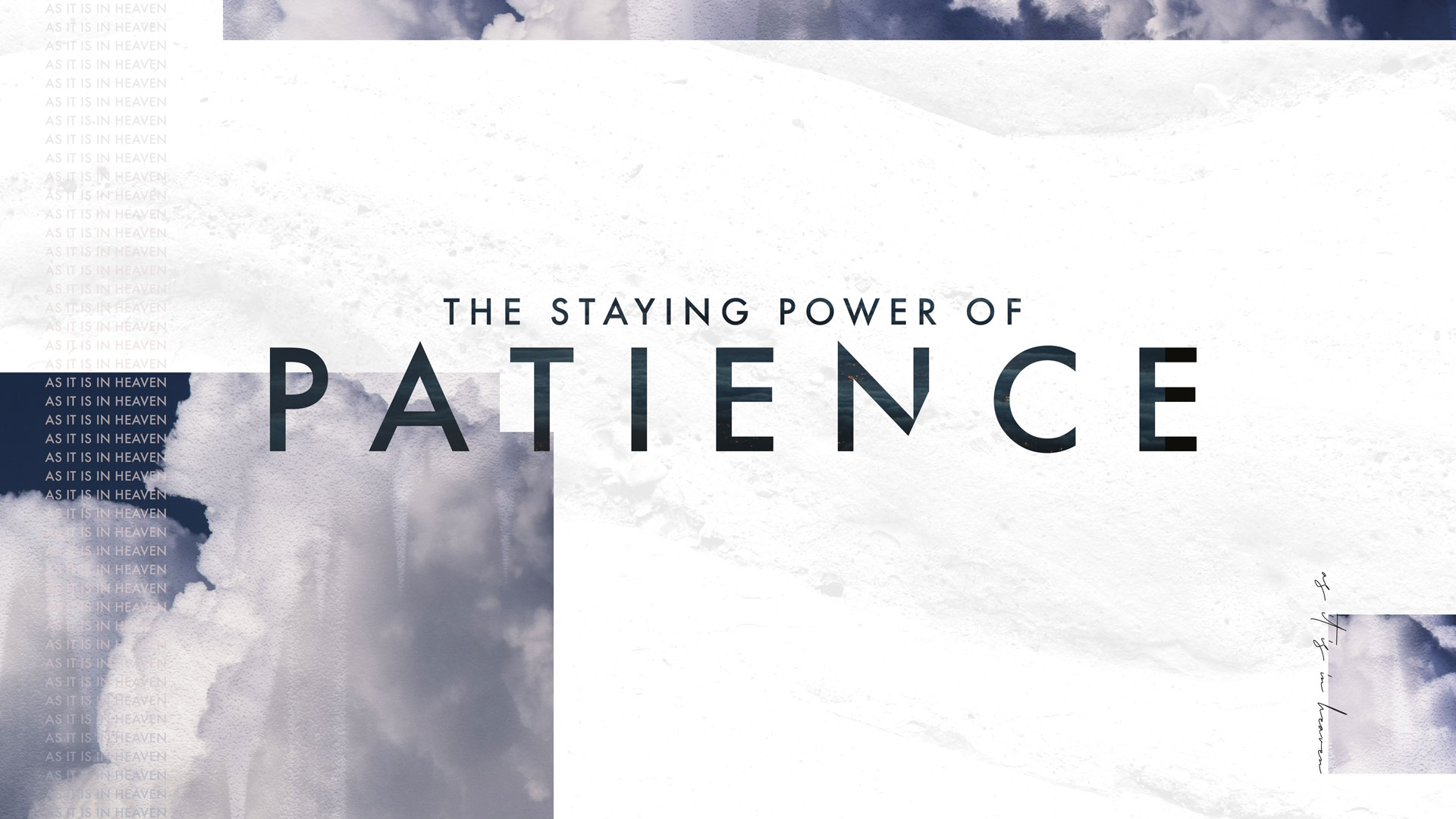 The Staying Power of Patience