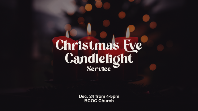 Christmas Eve Candlelight  Service